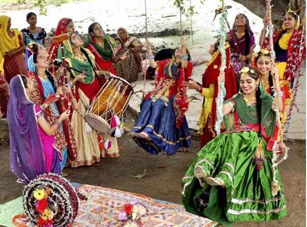 Hariyali Teej Celebration India